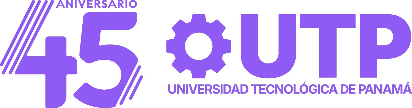 Logo 45 años UTP